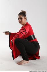 KATERINA NINJA KNEELING POSE 2